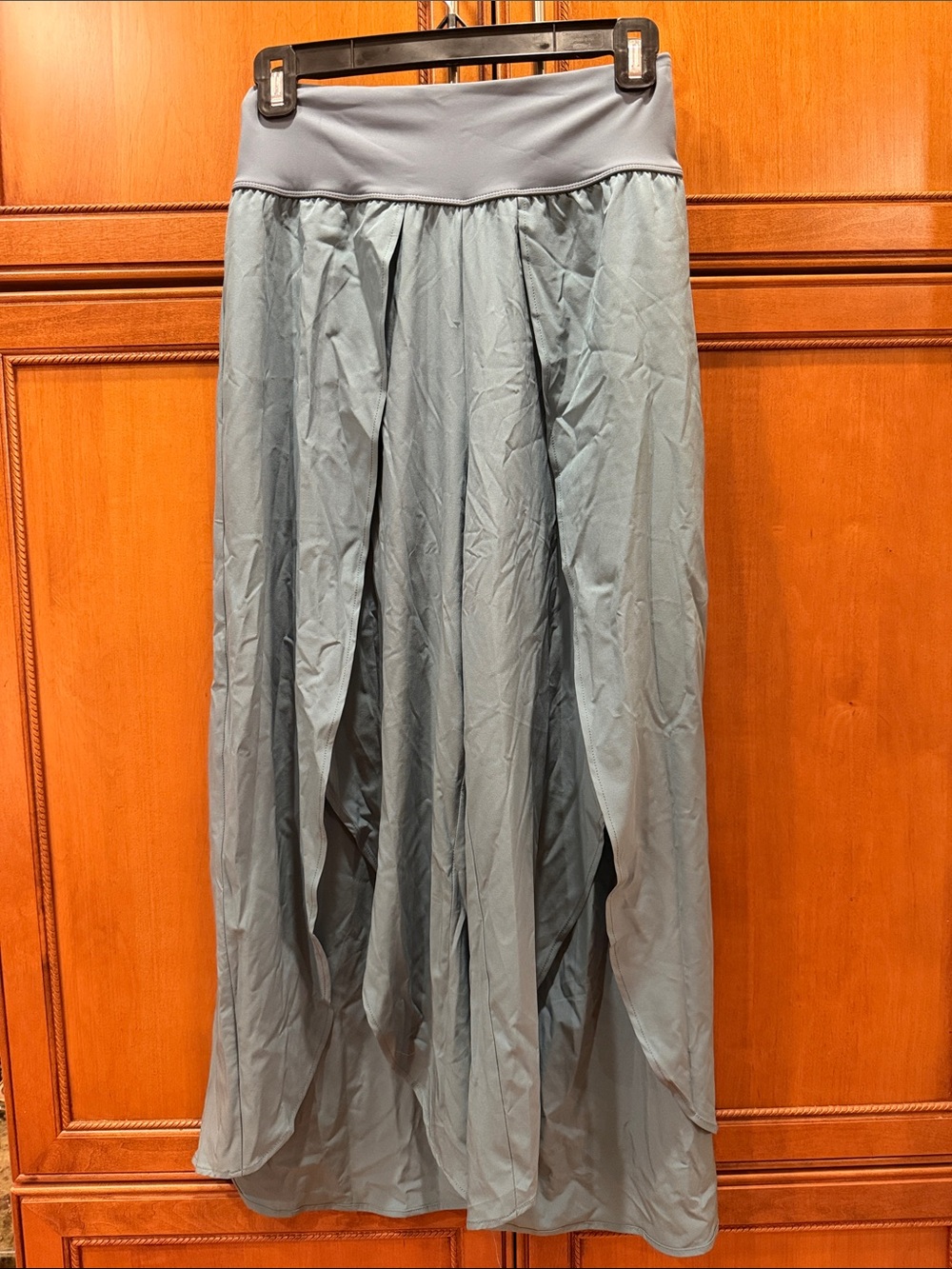HALARA Sage Green Wide-Leg Palazzo Pants